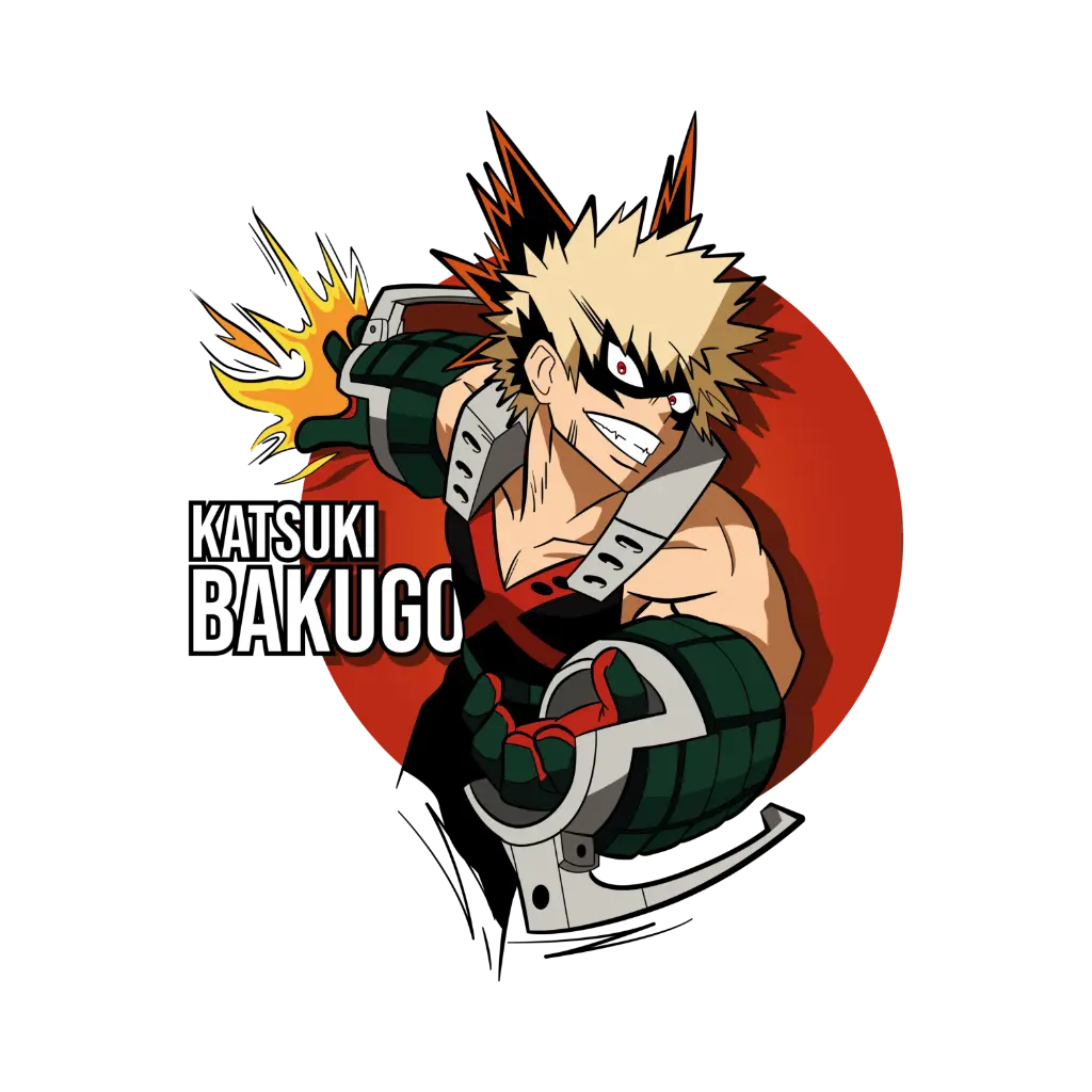 Oversized T-Shirt – “Katsuki Bakugo”