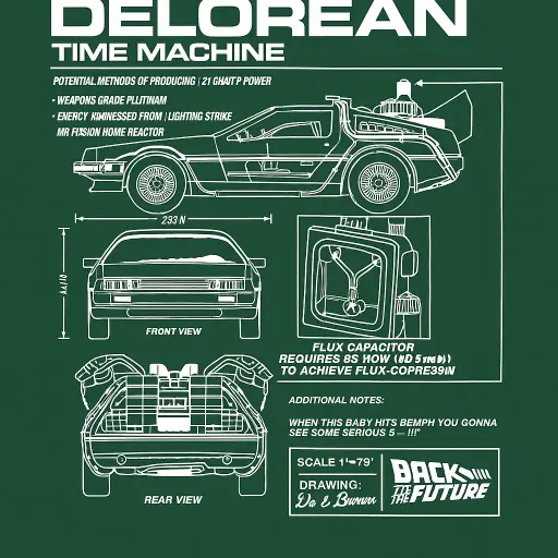 Oversized T-Shirt – DeLorean